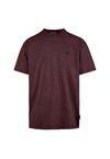 Cleptomanicx Boxy Tee Ligull Washed T-Shirt Herren - Plum Perfect