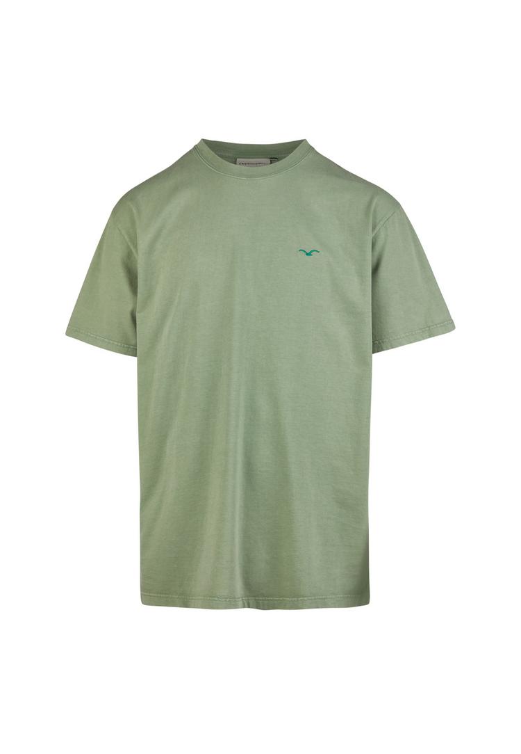 Cleptomanicx Cleptomanicx Boxy Tee Ligull Washed T-Shirt Herren - Comfrey Green - 0 | SportScheck