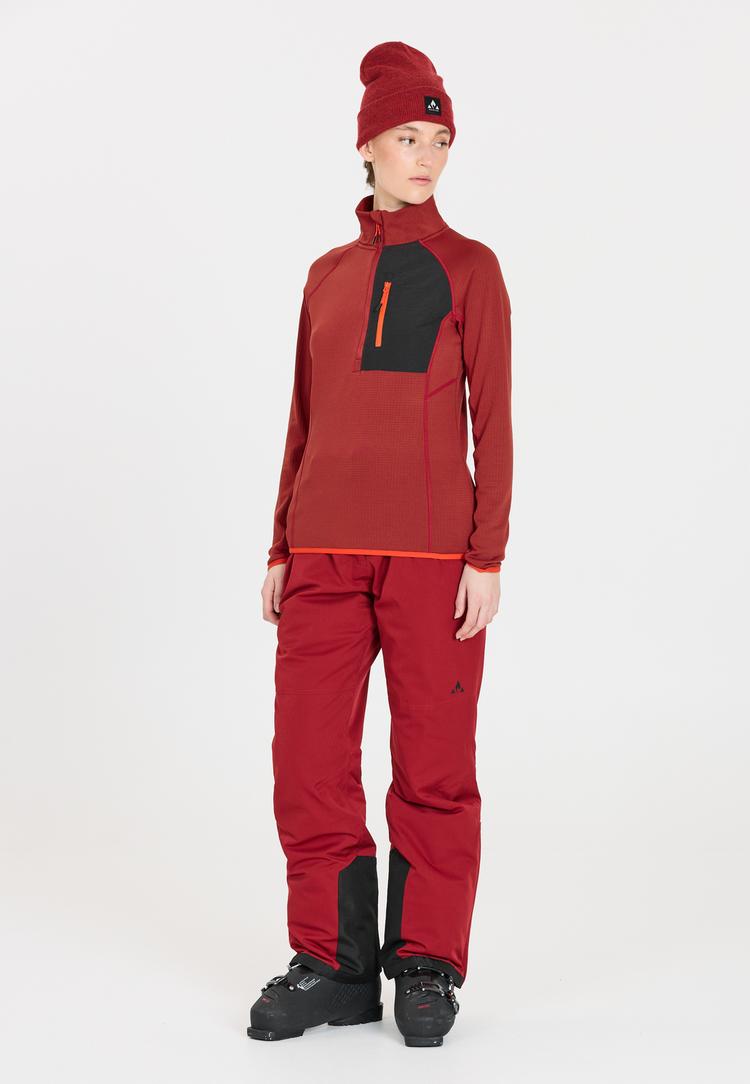 Whistler Whistler Helge Langarmhemd Damen - 4260 Sun-Dried Tomato - 1 | SportScheck