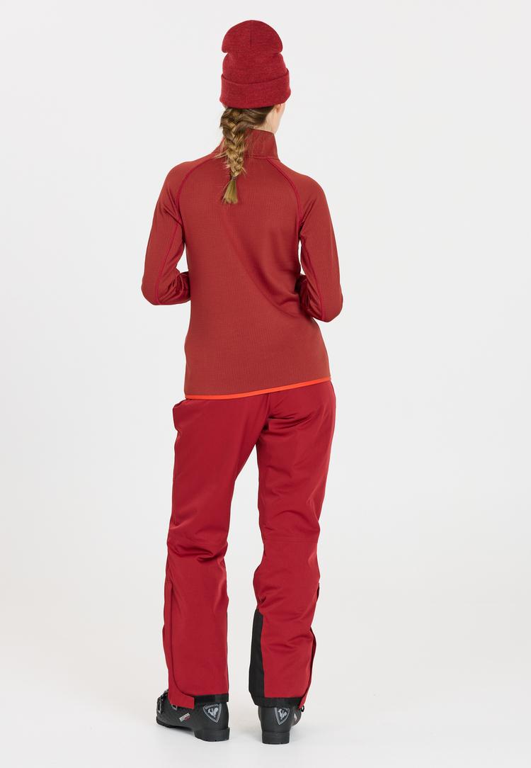 Whistler Whistler Helge Langarmhemd Damen - 4260 Sun-Dried Tomato - 3 | SportScheck