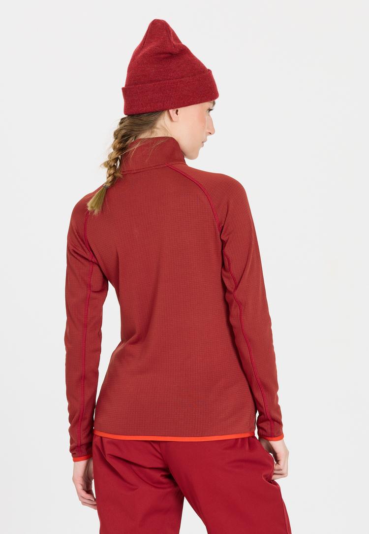 Whistler Whistler Helge Langarmhemd Damen - 4260 Sun-Dried Tomato - 4 | SportScheck