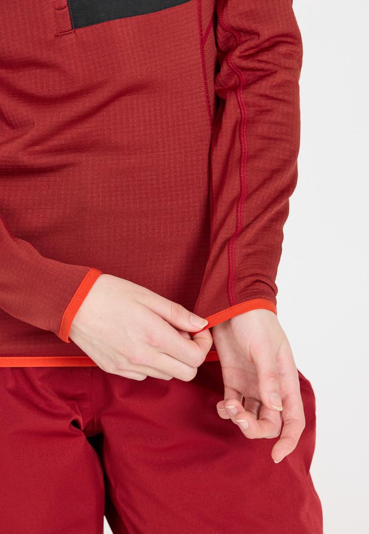 Whistler Whistler Helge Langarmhemd Damen - 4260 Sun-Dried Tomato - 1 | SportScheck