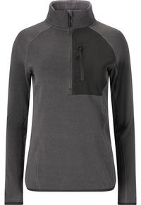 Whistler Helge Langarmhemd Damen - 1011 Dark Grey Melange