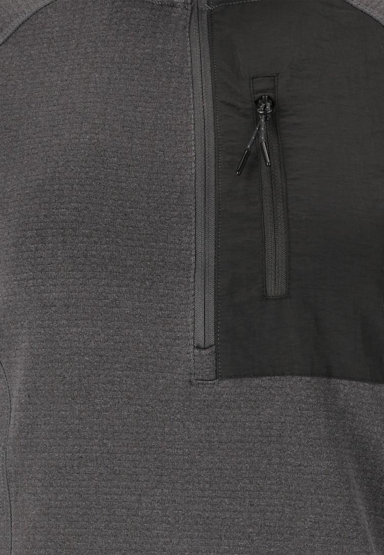 Whistler Whistler Helge Langarmhemd Damen - 1011 Dark Grey Melange - 0 | SportScheck