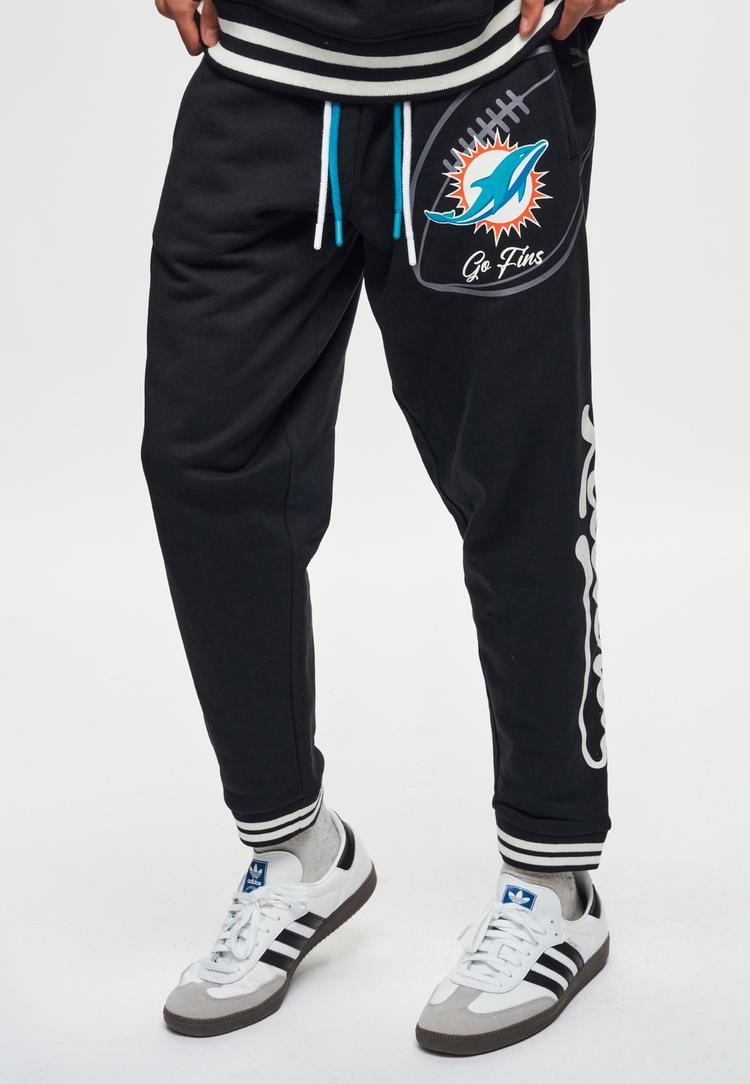 Re:Covered Re:Covered NFL Dolphins Go Fins Sweathose Herren - Black - 2 | SportScheck
