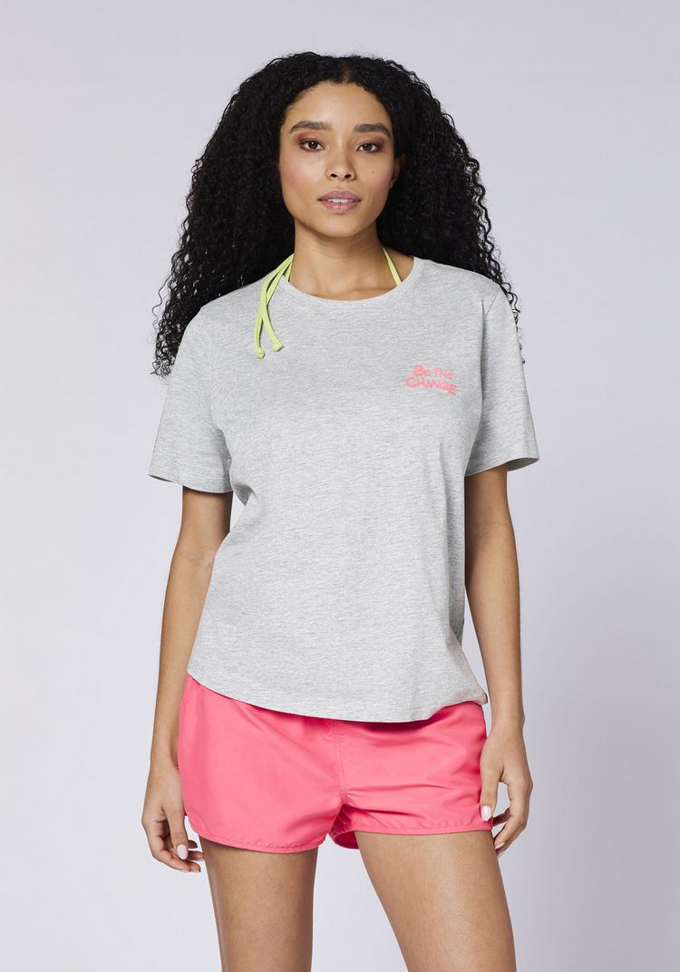 Chiemsee Chiemsee T-Shirt T-Shirt Damen - 17-4402M Neutral Gray Melange - 0 | SportScheck