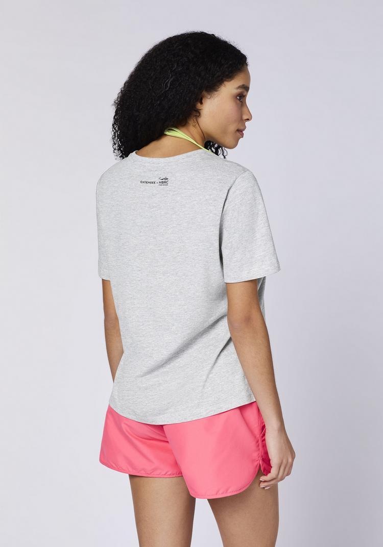 Chiemsee Chiemsee T-Shirt T-Shirt Damen - 17-4402M Neutral Gray Melange - 1 | SportScheck