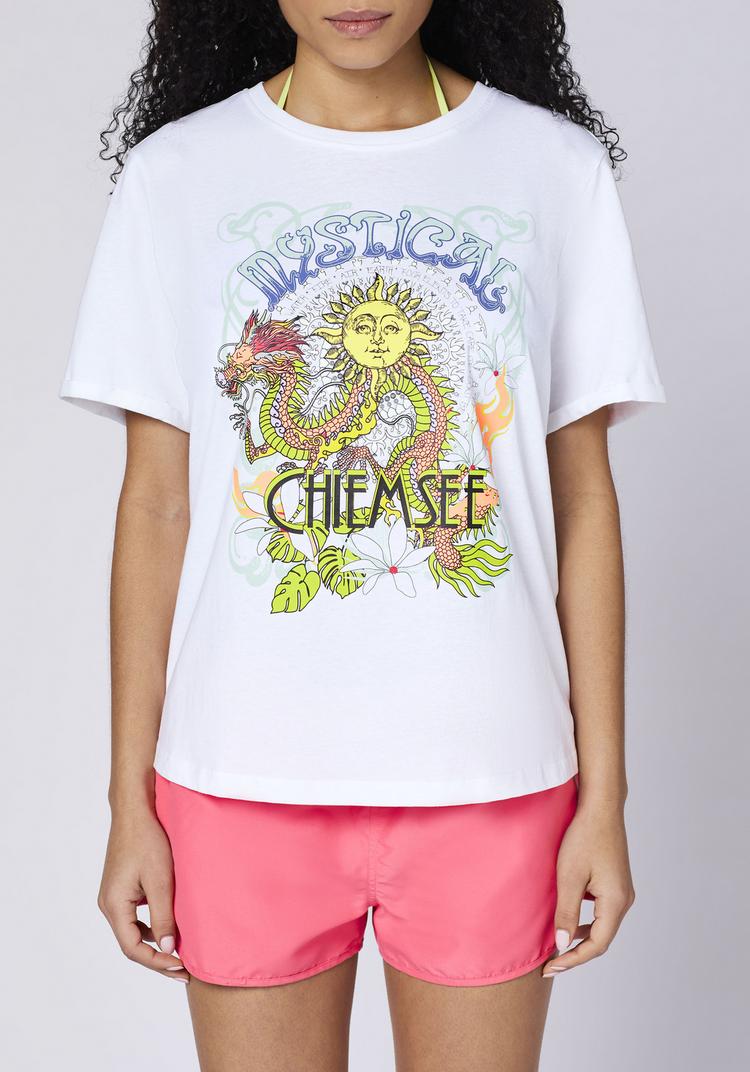 Chiemsee Chiemsee T-Shirt T-Shirt Damen - 11-0601 Bright White - 4 | SportScheck