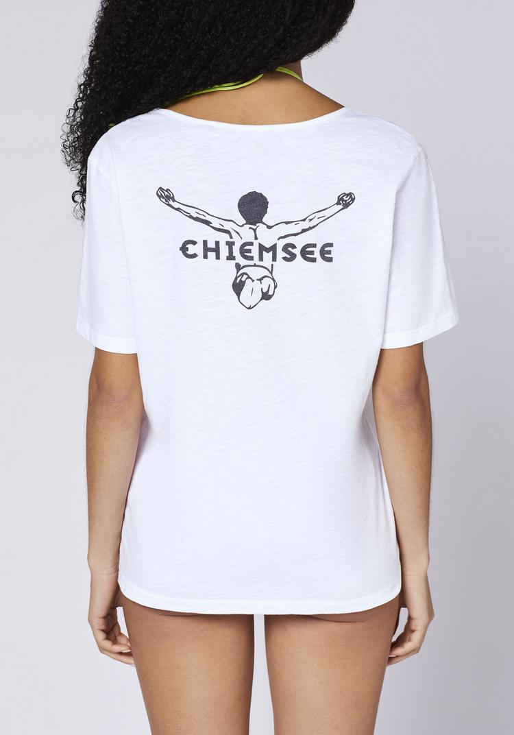 Chiemsee Chiemsee T-Shirt T-Shirt Damen - 11-0601 Bright White - 4 | SportScheck