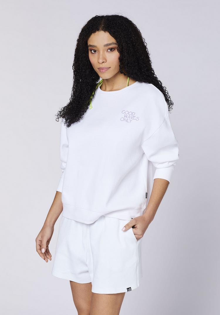 Chiemsee Chiemsee Sweatshirt Sweatshirt Damen - 11-0601 Bright White - 0 | SportScheck