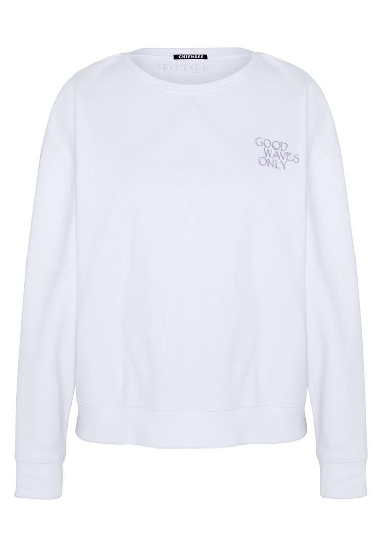 Chiemsee Chiemsee Sweatshirt Sweatshirt Damen - 11-0601 Bright White - 0 | SportScheck