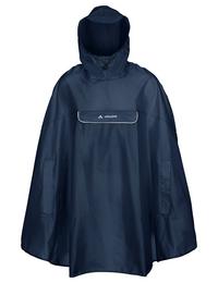 VAUDE Valdipino Poncho Poncho - dark sea