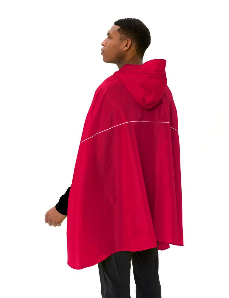VAUDE VAUDE Valdipino Poncho Poncho - red uni - 1 | SportScheck