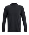 Under Armour CG Rush Seamless Mock Sweatshirt Laufshirt Herren - schwarz