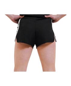 Rückansicht von Nike Stock Fast 2IN Short Damen Laufshorts Damen schwarz