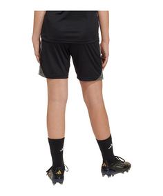 Rückansicht von adidas Tiro 25 Competition Short Kids Fußballshorts Kinder schwarzgrau