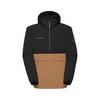 Mammut Hiking WB Hooded Anorak Windbreaker - claystone-black