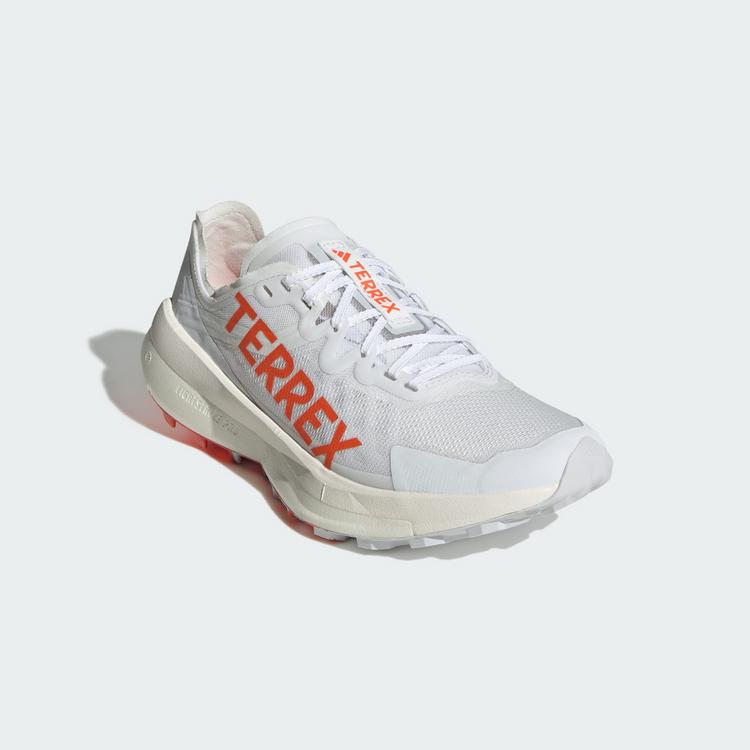 adidas adidas Terrex Agravic Speed Trailrunning-Schuh Laufschuhe - Cloud White / Impact Orange / Dash Grey - 3 | SportScheck