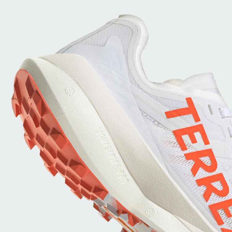 adidas adidas Terrex Agravic Speed Trailrunning-Schuh Laufschuhe - Cloud White / Impact Orange / Dash Grey - 6 | SportScheck