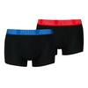 PUMA Boxershort Unterhose Herren - Schwarz/Blau/Rot