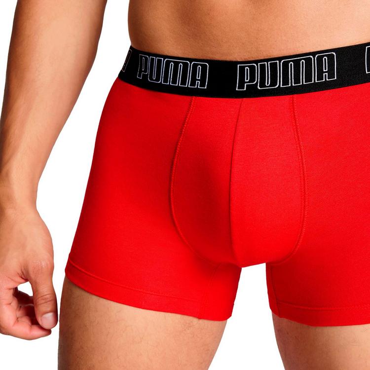 PUMA PUMA Boxershort Unterhose Herren - Schwarz/Rot - 4 | SportScheck