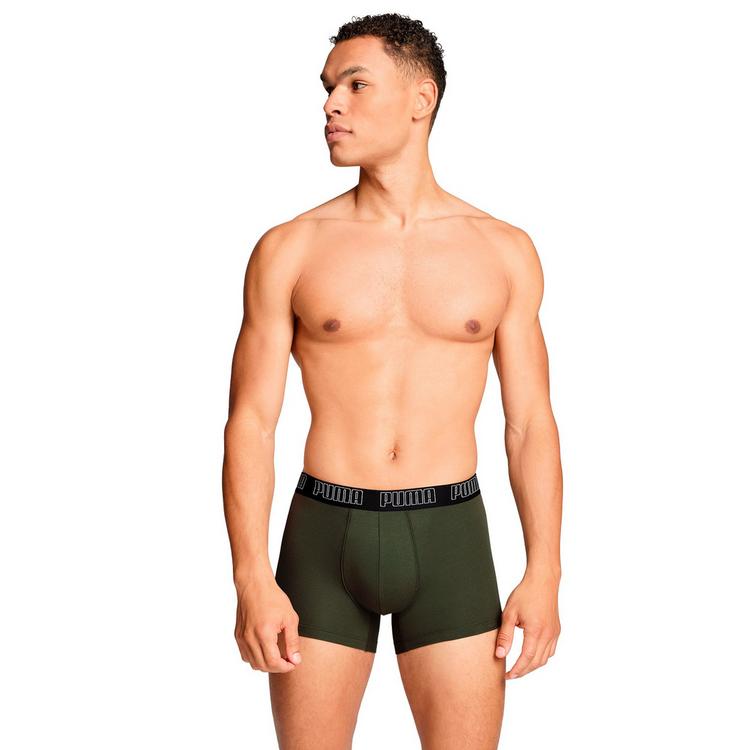 PUMA PUMA Boxershort Unterhose Herren - Schwarz/Gr&uuml;n - 2 | SportScheck