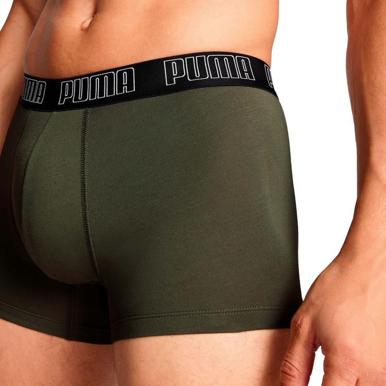 PUMA PUMA Boxershort Unterhose Herren - Schwarz/Gr&uuml;n - 4 | SportScheck