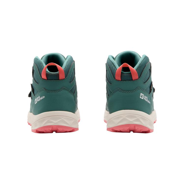 Jack Wolfskin Jack Wolfskin WOODLAND 2 TEXAPORE MID VC K Wanderschuhe Kinder - jade green - 1 | SportScheck