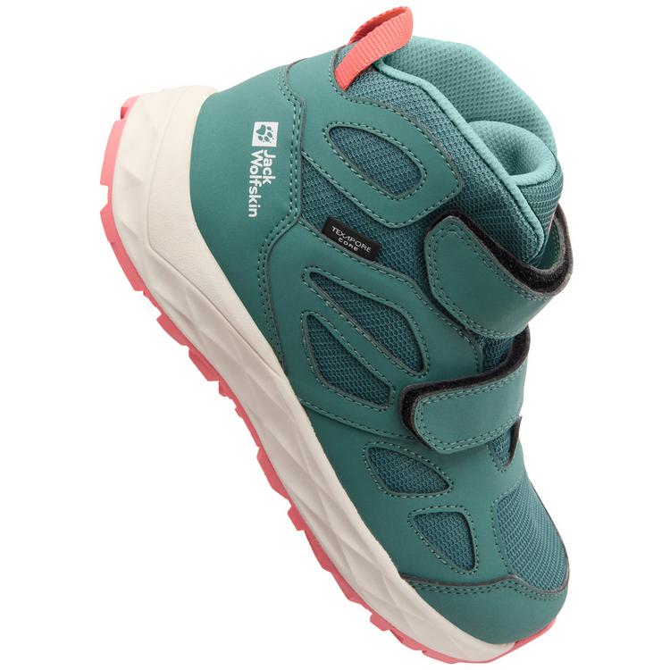 Jack Wolfskin Jack Wolfskin WOODLAND 2 TEXAPORE MID VC K Wanderschuhe Kinder - jade green - 2 | SportScheck