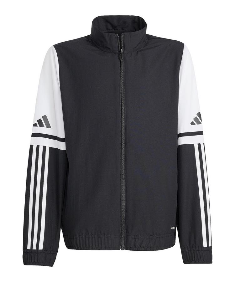 adidas adidas Squadra 25 Pr&auml;sentationsjacke Kids Trainingsjacke Kinder - schwarzweiss - 0 | SportScheck