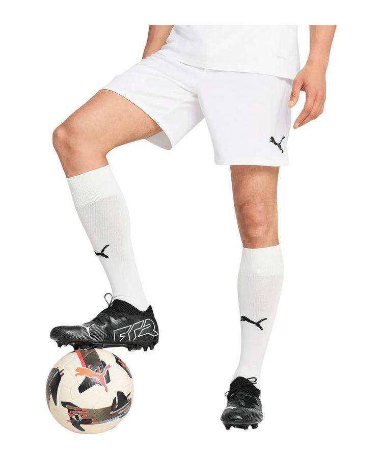 PUMA PUMA teamCup Short Fu&szlig;ballshorts Herren - weiss - 0 | SportScheck