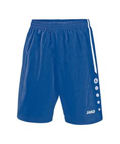 JAKO Turin Sporthose ohne Innenslip Kids Fußballshorts Kinder blauweissblau