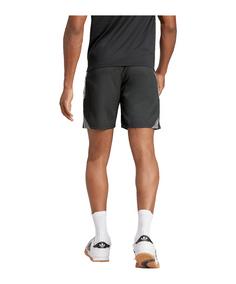 Rückansicht von adidas Tiro 25 Competition Downtime Short Fußballshorts Herren schwarzgrau