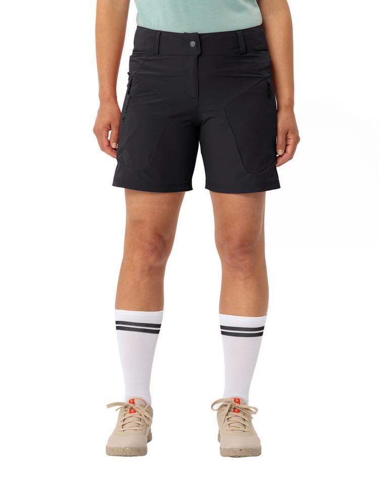 VAUDE VAUDE Women's Altissimo Shorty Fahrradhose Damen - black uni - 0 | SportScheck