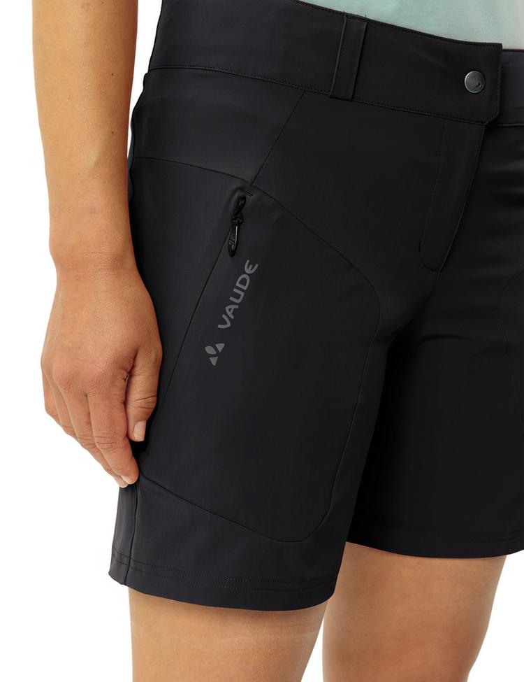 VAUDE VAUDE Women's Altissimo Shorty Fahrradhose Damen - black uni - 0 | SportScheck