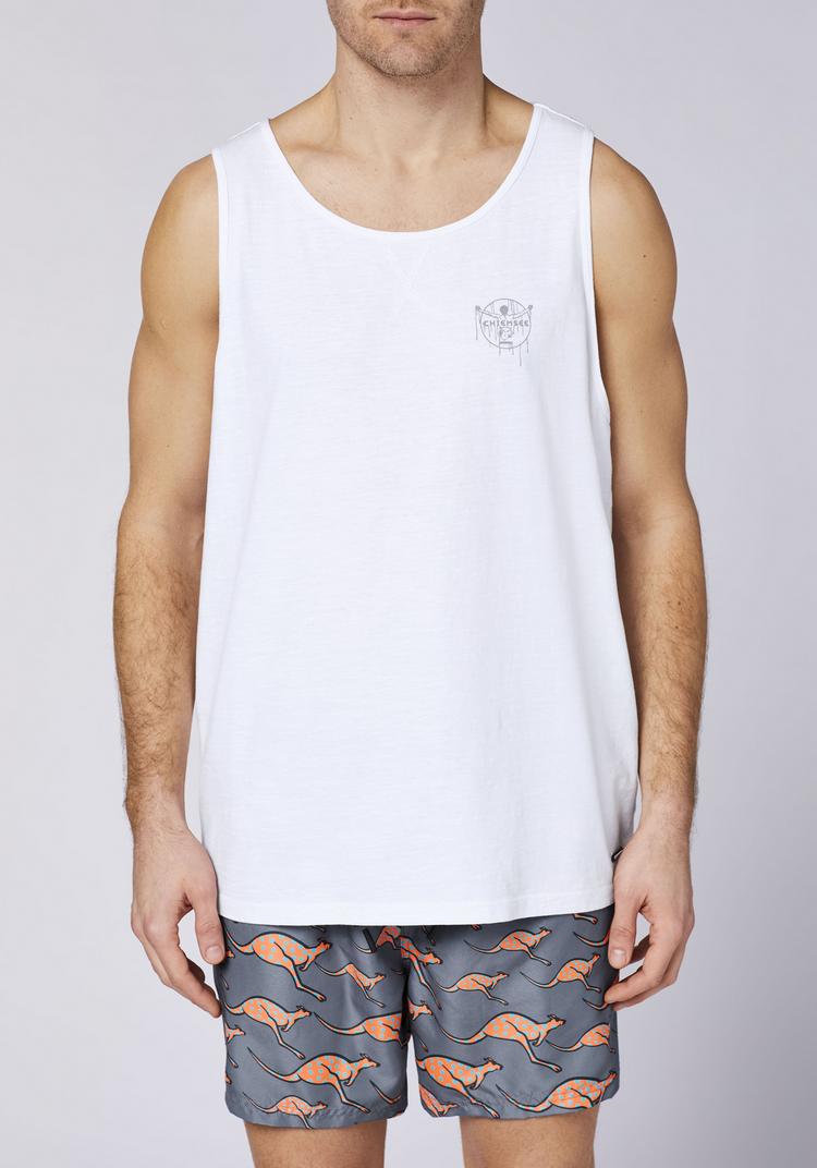 Chiemsee Chiemsee Tank Top Tanktop Herren - 11-0601 Bright White - 4 | SportScheck