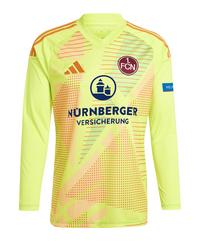 adidas 1.FC N&uuml;rnberg TW-Trikot 2024/2025 Trikot - gelb