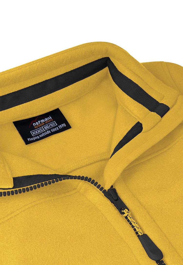 normani Outdoor Sports normani Outdoor Sports Venetie Strickjacke Kinder - Yellow - 4 | SportScheck