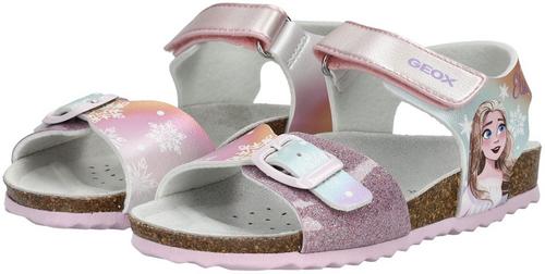 Rückansicht von Geox Sandalen Sandalen Kinder Pink