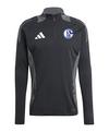 adidas FC Schalke 04 Halfzip Sweatshirt Sweatshirt - schwarz