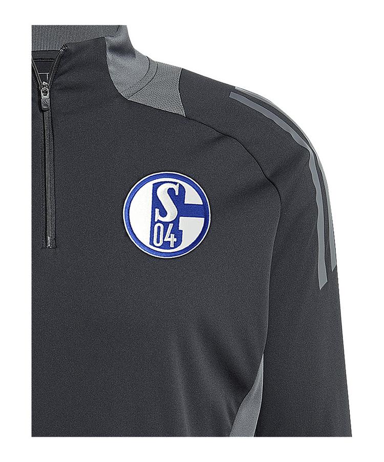 adidas adidas FC Schalke 04 Halfzip Sweatshirt Sweatshirt - schwarz - 1 | SportScheck