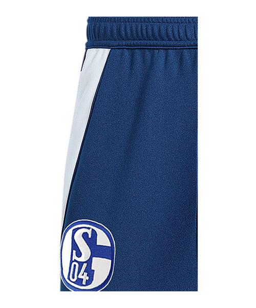 Rückansicht von adidas FC Schalke 04 Trainingshose Dunkel Trainingshose blau