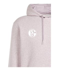 Rückansicht von adidas FC Schalke 04 Hoody Sweatshirt rosa