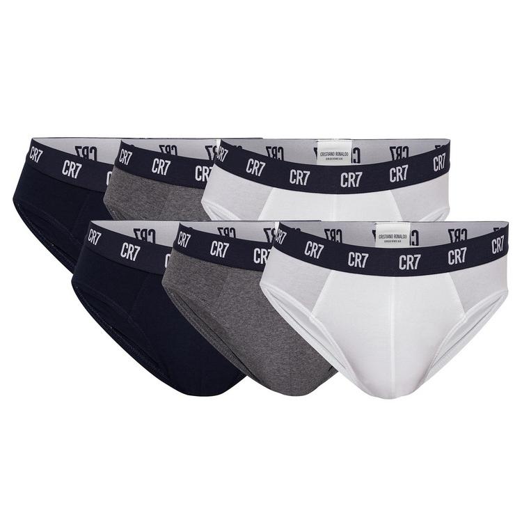 CR7 - Cristiano Ronaldo CR7 - Cristiano Ronaldo Slip Unterhose Herren - Wei&szlig;/Grau/Dunkelblau - 0 | SportScheck