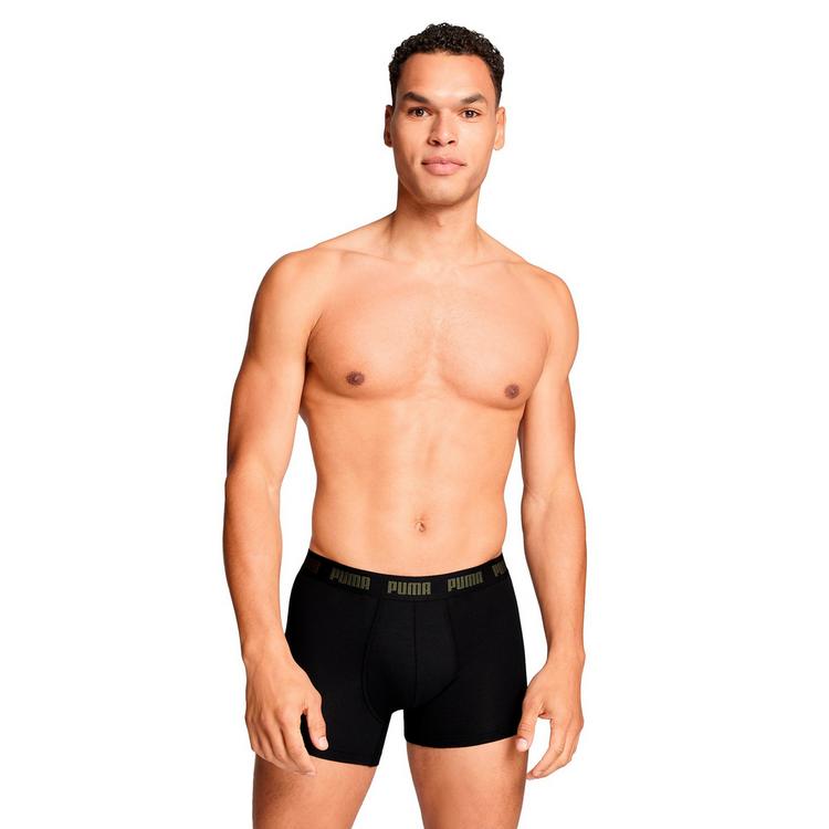 PUMA PUMA Boxershort Unterhose Herren - Schwarz/Gr&uuml;n - 1 | SportScheck