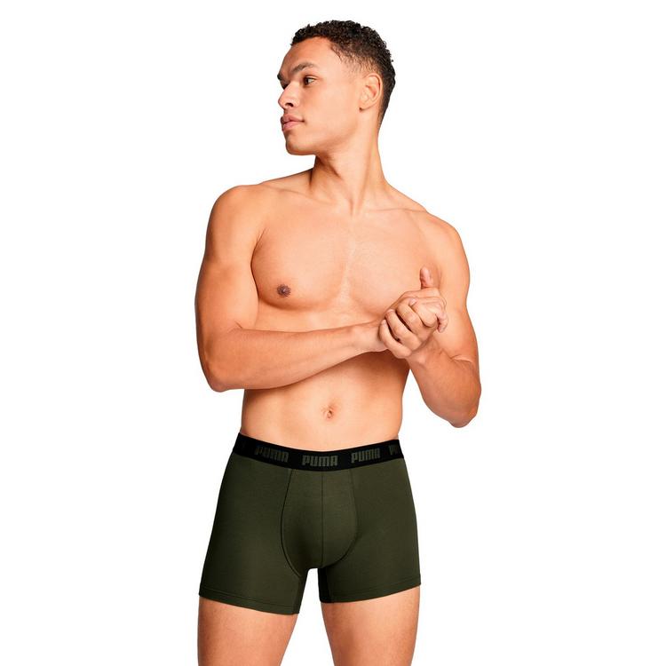 PUMA PUMA Boxershort Unterhose Herren - Schwarz/Gr&uuml;n - 2 | SportScheck