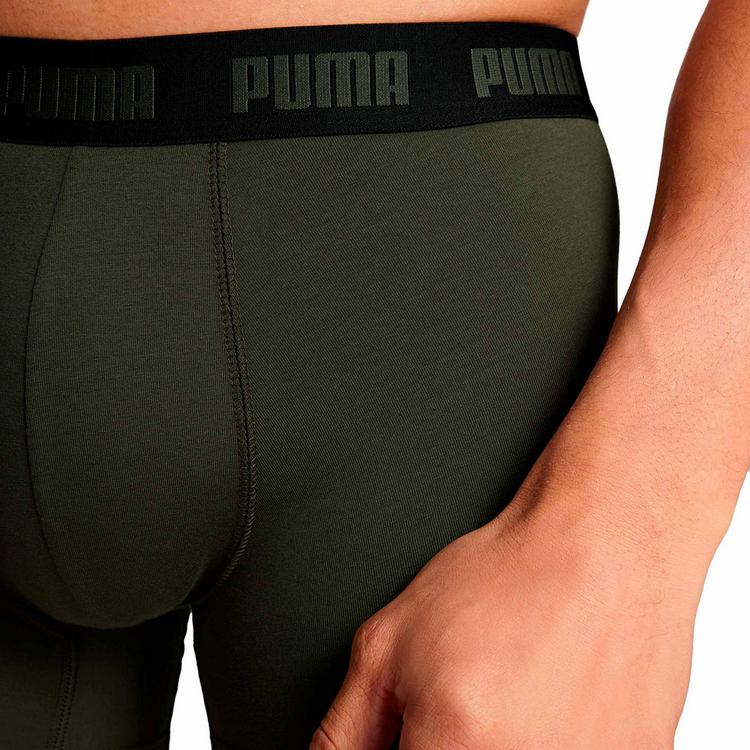 PUMA PUMA Boxershort Unterhose Herren - Schwarz/Gr&uuml;n - 5 | SportScheck