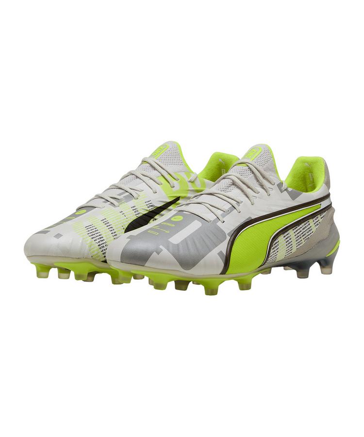 PUMA PUMA KING Ultimate FG/AG Forever Fu&szlig;ballschuhe - grau - 3 | SportScheck