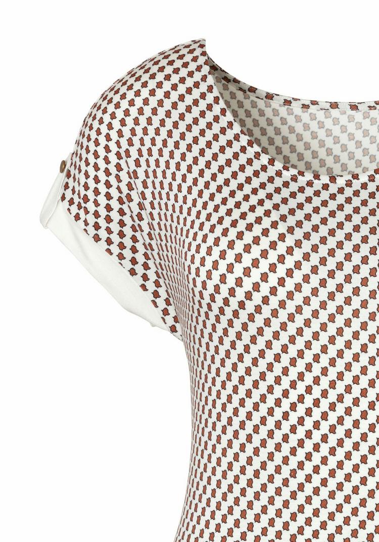 Vivance Vivance Kurzarmshirt T-Shirt Damen - wei&szlig; - 0 | SportScheck