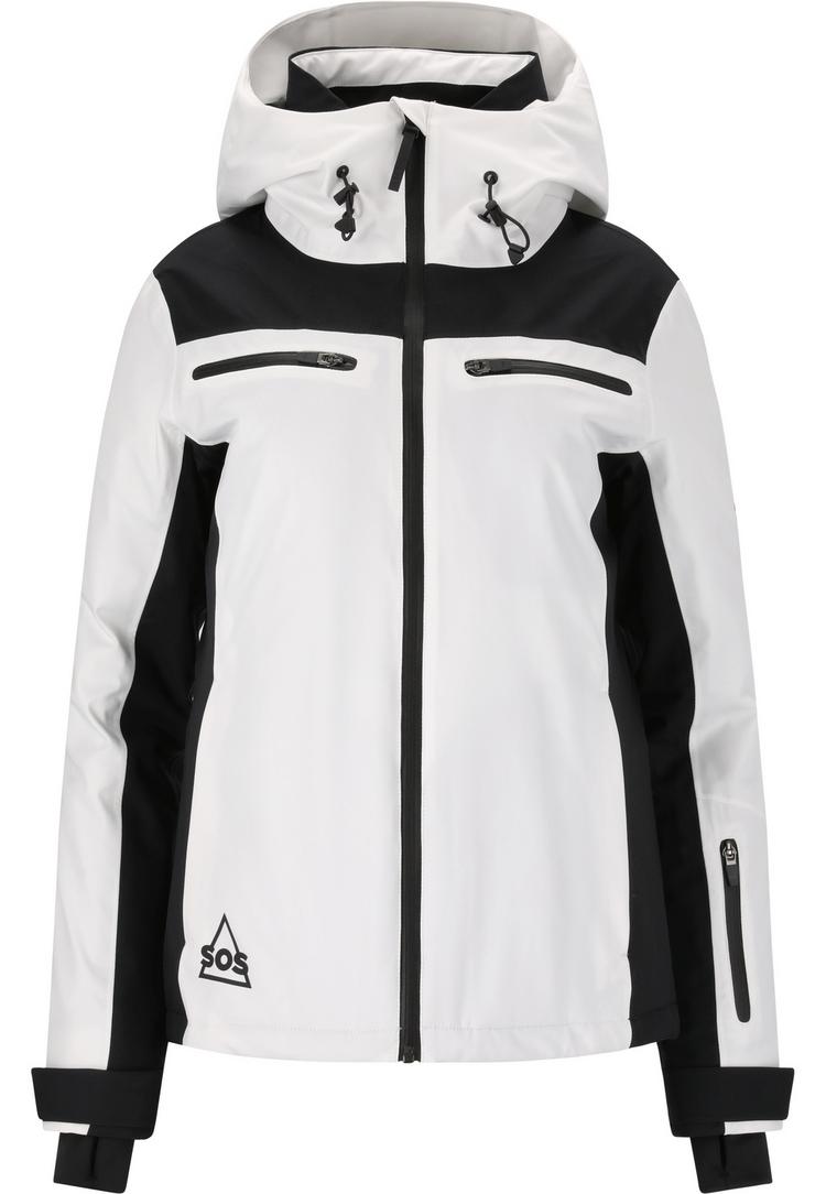 SOS SOS Valley Skijacke Damen - 1002 White - 0 | SportScheck